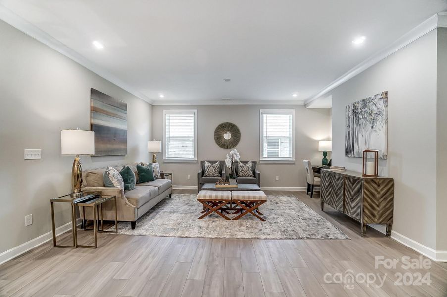 Primary Bedroom with Tray Ceiling-Similar to Subject Property