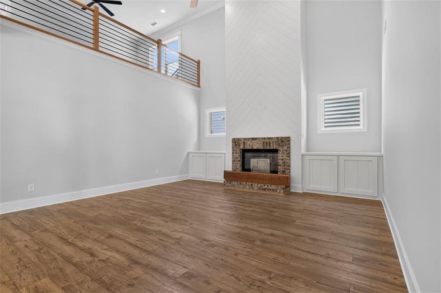 Spacious, unfurnished interior of a new home in , Flowery Branch (Image 50). Spacious, unfurnished interior of a new home in , Flowery Branch (Image 50).