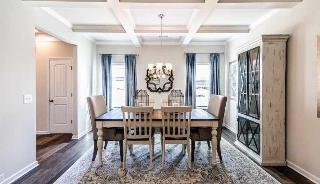 Furnished interior view inside a new home in Jones Ridge, Dallas (Image 4).