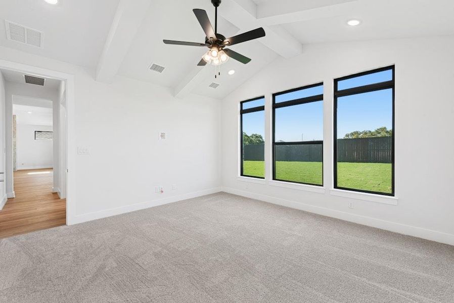 Spacious, unfurnished interior of a new home in Riverstone, Georgetown (Image 27). Spacious, unfurnished interior of a new home in Riverstone, Georgetown (Image 27).