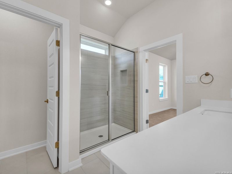 Furnished interior view inside a new home in Hunter's Ranch, San Antonio (Image 6).