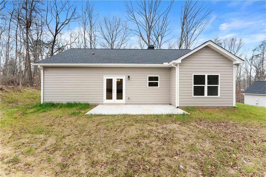 Exterior details and patio area of a home in , Cleveland (Image 36).
