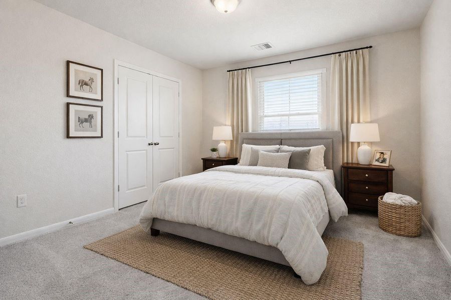 Furnished interior view inside a new home in Wildrye, Waller (Image 11).