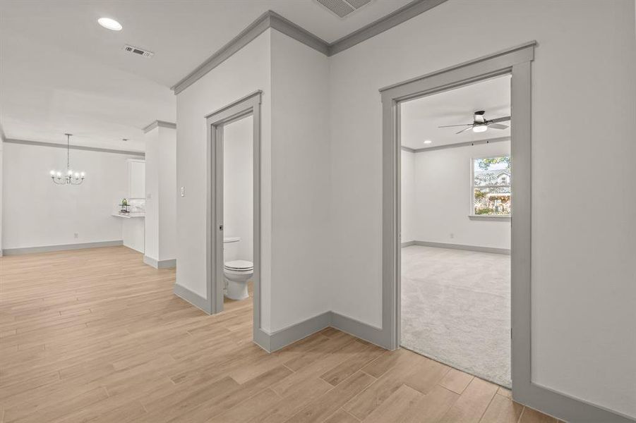 Spacious, unfurnished interior of a new home in , Westworth Village (Image 14). Spacious, unfurnished interior of a new home in , Westworth Village (Image 14).
