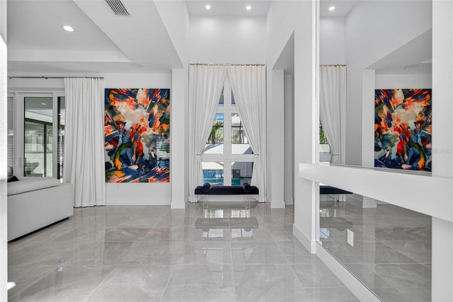 Furnished interior view inside a new home in Aqua Single Family Homes, Bradenton (Image 60).