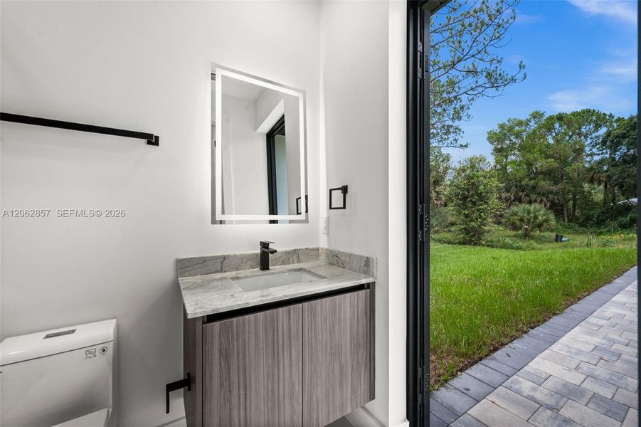 Furnished interior view inside a new home in , Lehigh Acres (Image 10).