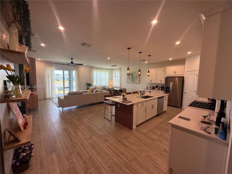 Furnished interior view inside a new home in Tradition, Port St. Lucie (Image 6).