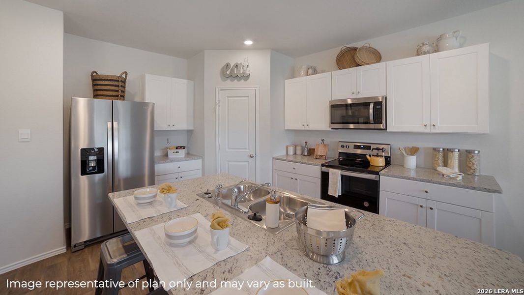 Furnished interior view inside a new home in Veranda, San Antonio (Image 14).