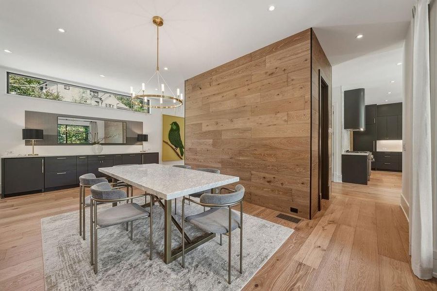 Furnished interior view inside a new home in , Atlanta (Image 12).