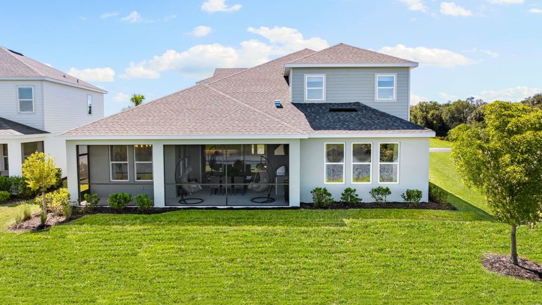 Exterior details and patio area of a home in Coasterra Community Group Page, Palmetto (Image 20).