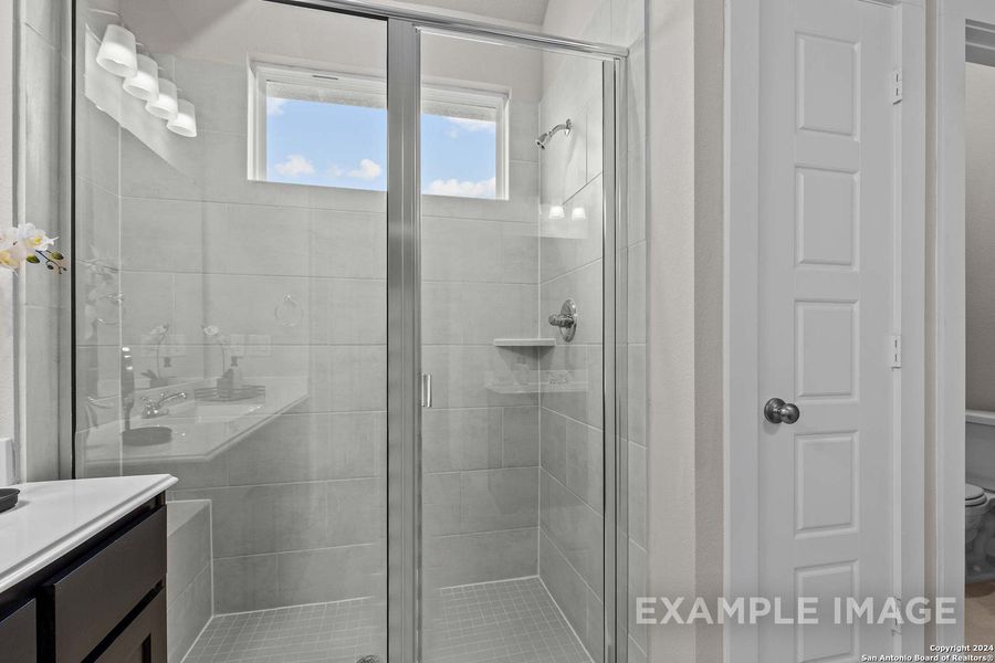 Furnished interior view inside a new home in Hannah Heights, Seguin (Image 29).