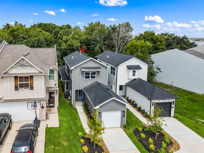 Front exterior of a new home in , Montgomery, TX, highlighting curb appeal (Image 33).