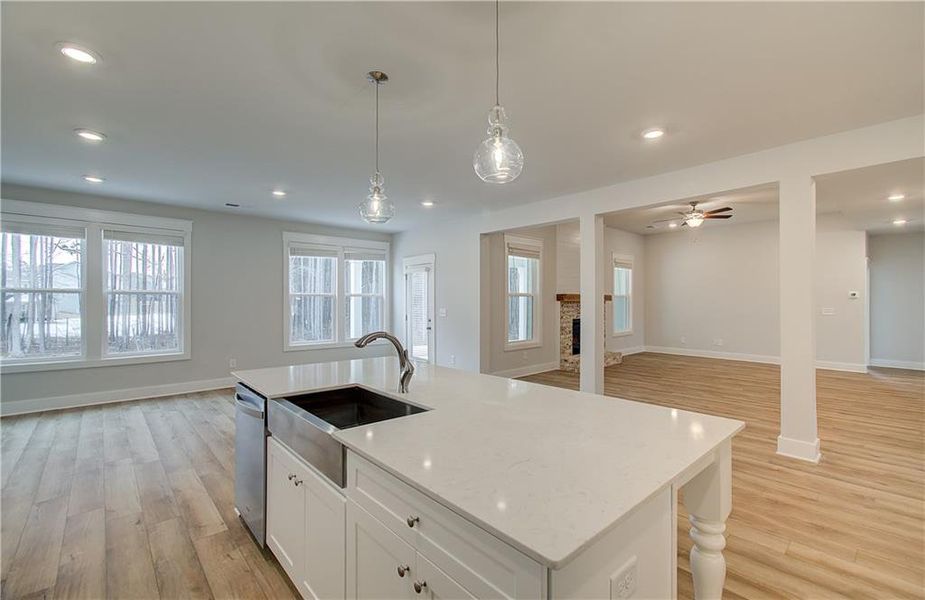 Furnished interior view inside a new home in , Senoia (Image 11).