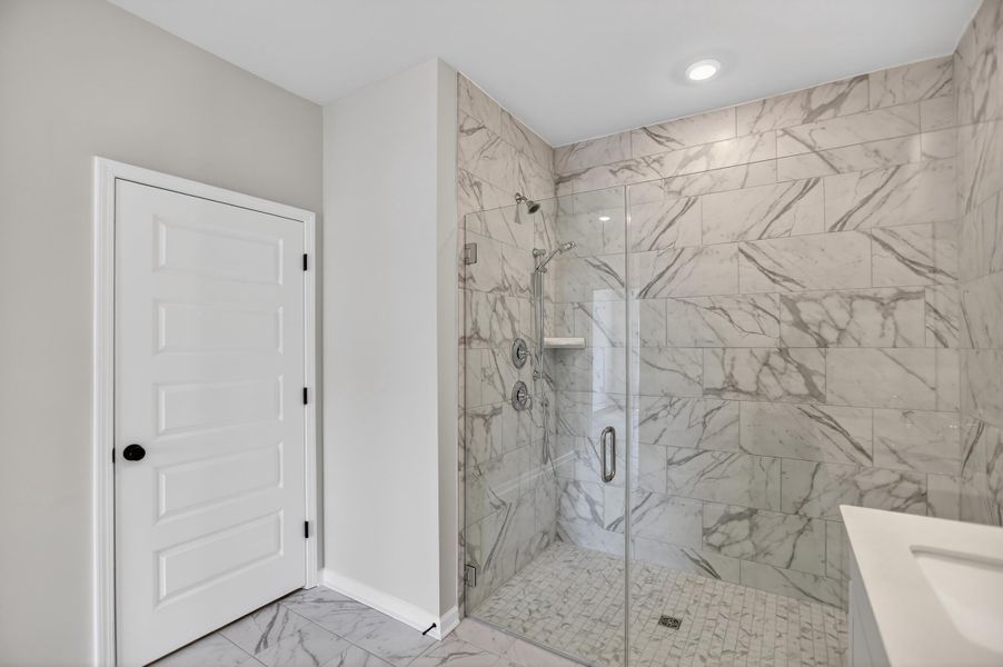 Furnished interior view inside a new home in Carnes Crossroads, Summerville (Image 8).