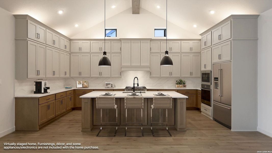 Furnished interior view inside a new home in Esperanza, Boerne (Image 12).