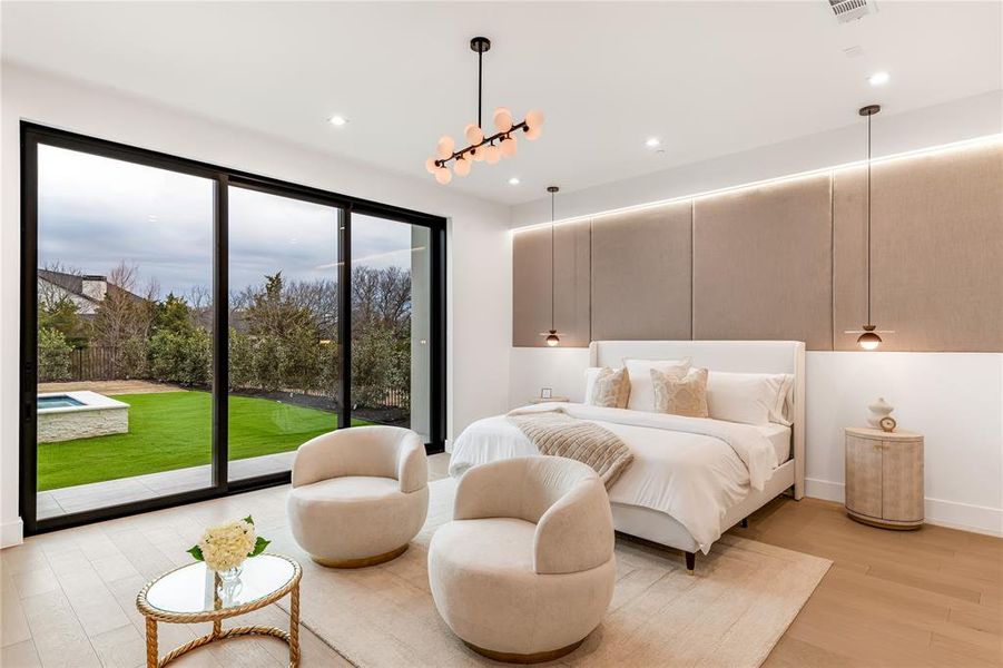 Furnished interior view inside a new home in , Heath (Image 7).