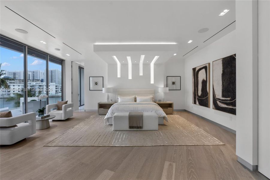 Furnished interior view inside a new home in , Hallandale Beach (Image 39).