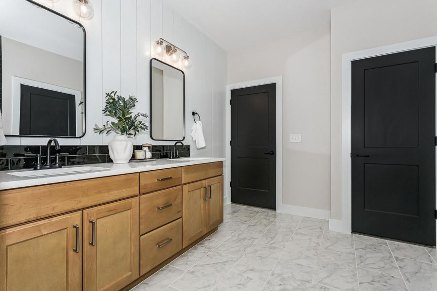 Furnished interior view inside a new home in The Courtyards at The Heritage, Andover (Image 15).