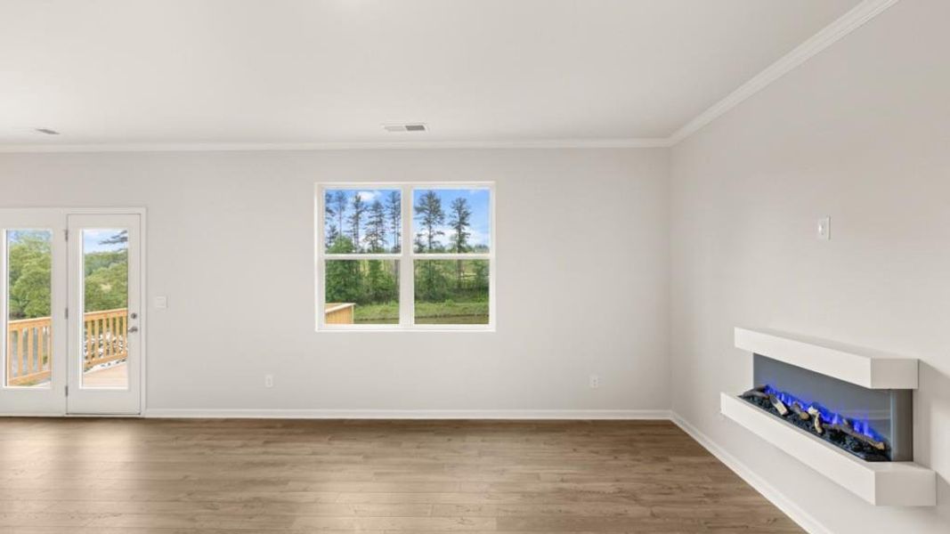 Spacious, unfurnished interior of a new home in Thompson Ridge, Dallas (Image 26). Spacious, unfurnished interior of a new home in Thompson Ridge, Dallas (Image 26).