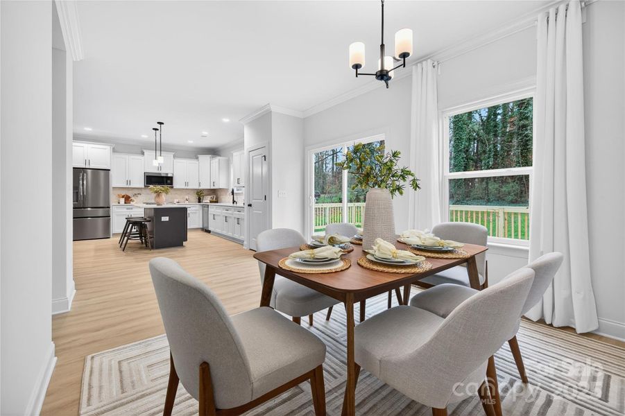 Furnished interior view inside a new home in , Mount Holly (Image 14). Furnished interior view inside a new home in , Mount Holly (Image 14).