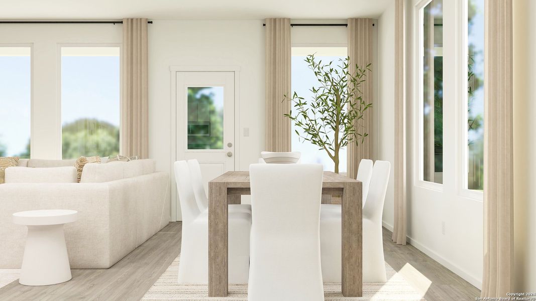 Furnished interior view inside a new home in Grace Valley, Cibolo (Image 27). Furnished interior view inside a new home in Grace Valley, Cibolo (Image 27).