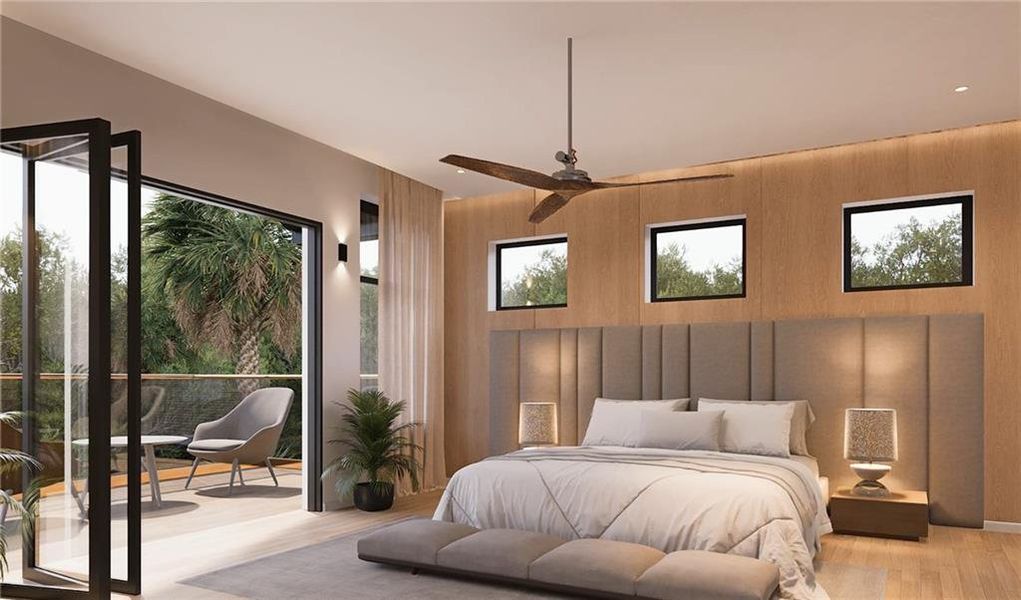 Furnished interior view inside a new home in , College Park (Image 25).