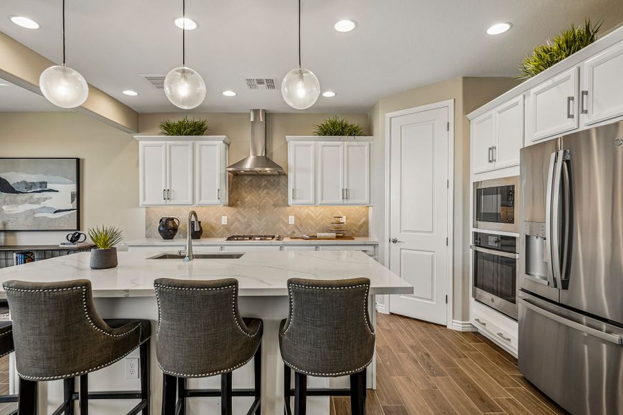 Furnished interior view inside a new home in Estrella, Goodyear (Image 12).