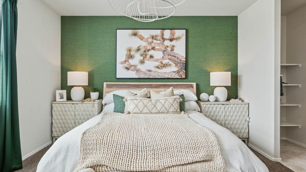 Furnished interior view inside a new home in Heartland Ranch, Coolidge (Image 17).