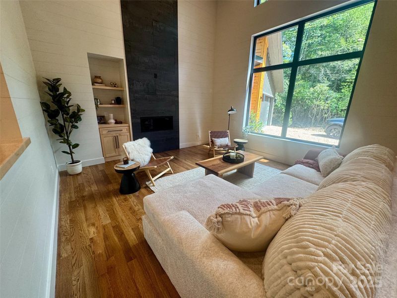 Furnished interior view inside a new home in , Brevard (Image 12).