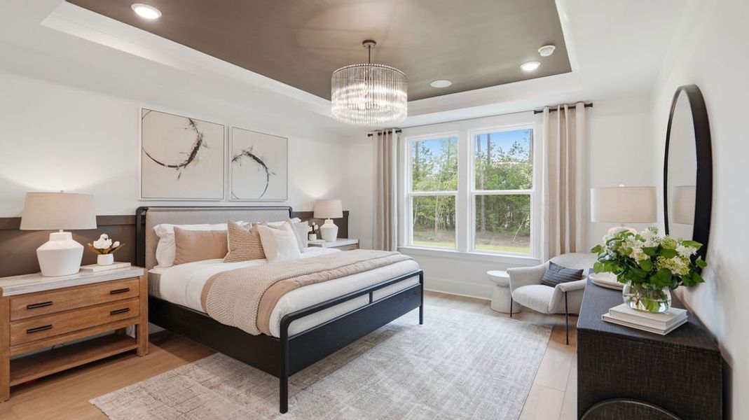 Representative furnished interior of a home built from the Mystique by Pulte Homes in Oakleaf Chase, Blythewood (Image 13).