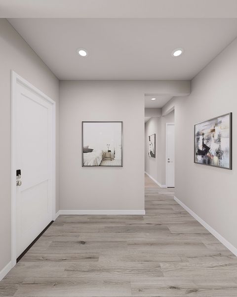 Representative unfurnished interior of a home built from the Fremont Plan 3504 by Tri Pointe Homes in Waterston Central, Gilbert (Image 15).