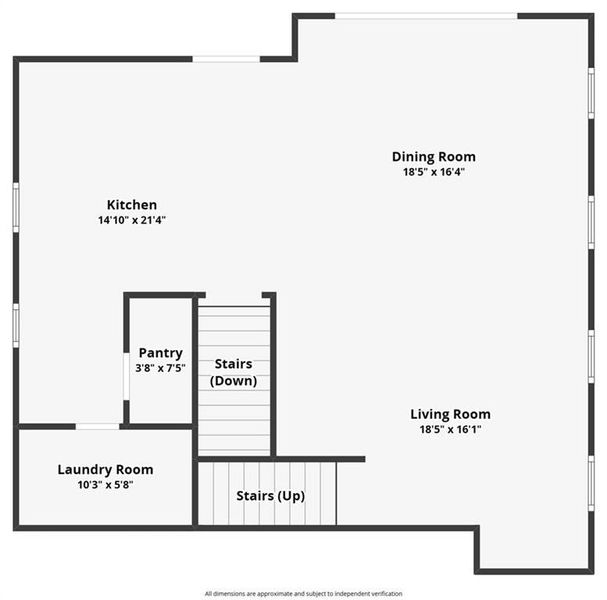 2D floor plan layout of this home in , Atlanta, GA (Image 8).