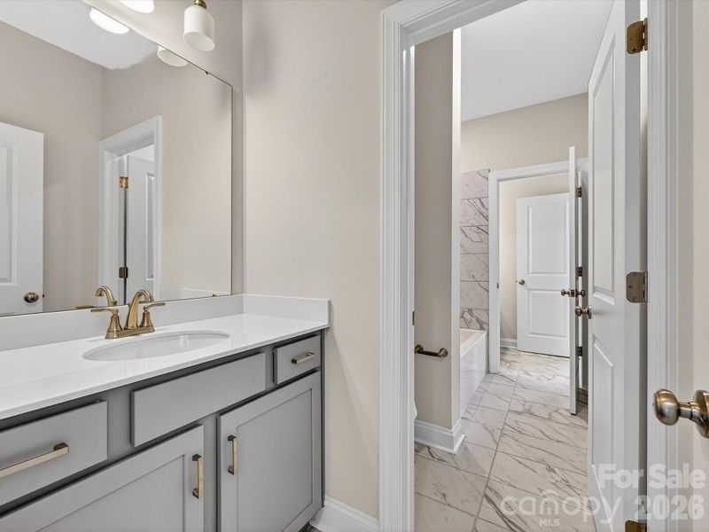 Furnished interior view inside a new home in North Creek Village, Huntersville (Image 16).