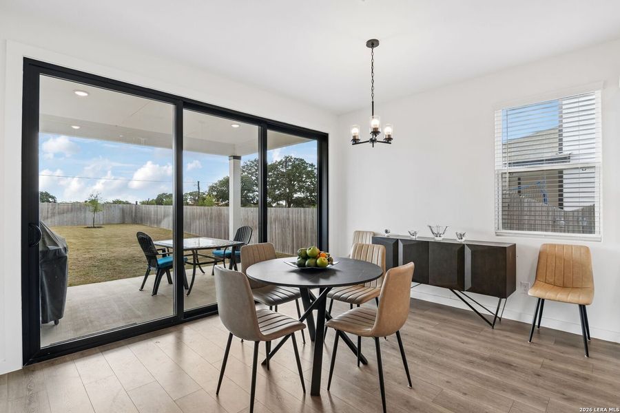 Furnished interior view inside a new home in Hickory Ridge, Elmendorf (Image 18).