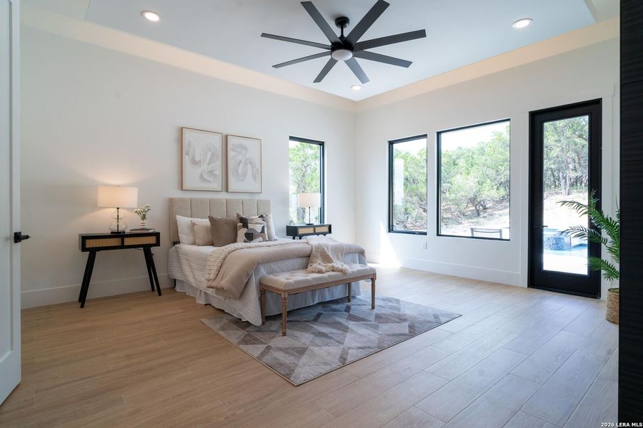 Furnished interior view inside a new home in , San Antonio (Image 37). Furnished interior view inside a new home in , San Antonio (Image 37).