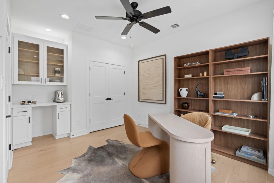 Furnished interior view inside a new home in , Houston (Image 6).
