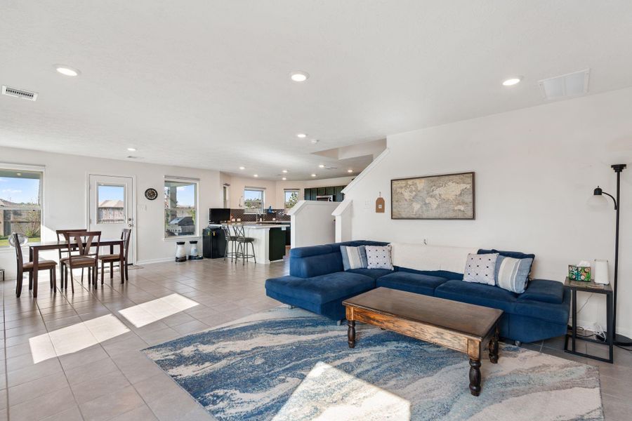 Furnished interior view inside a new home in , Houston (Image 26).