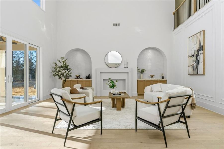 Furnished interior view inside a new home in , Lawrenceville (Image 5).