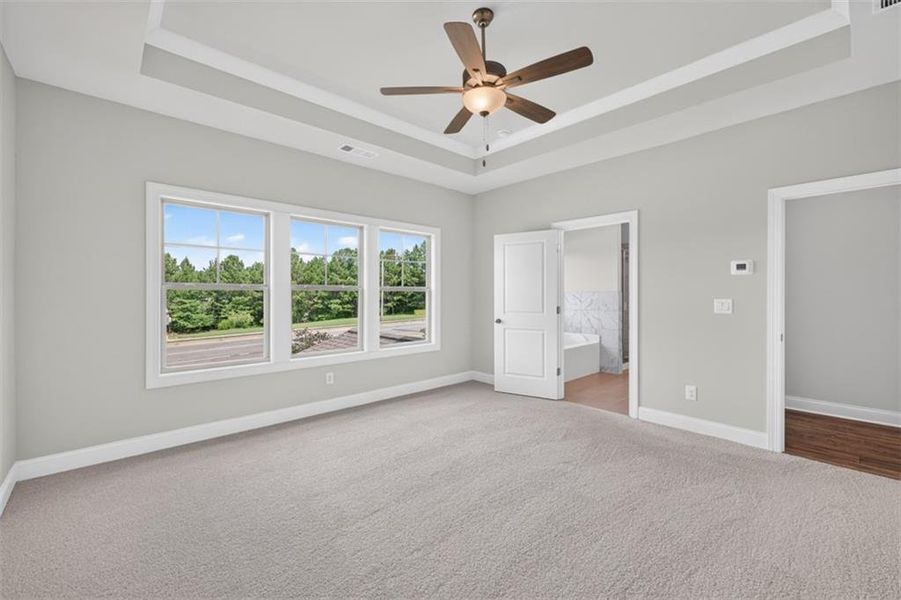 Spacious, unfurnished interior of a new home in , Buford (Image 27).
