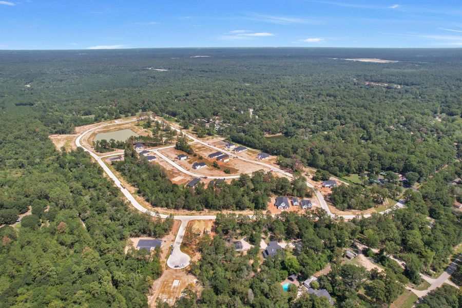 The community offers quick access to HWY 249 and the Grand Parkway, placing it near downtown Magnolia, The Woodlands, and Conroe.