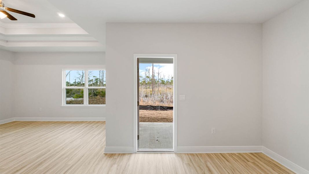 Spacious, unfurnished interior of a new home in WindMark Beach, Port Saint Joe (Image 23).