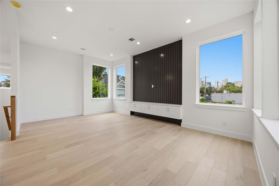 Spacious, unfurnished interior of a new home in , Houston (Image 13). Spacious, unfurnished interior of a new home in , Houston (Image 13).