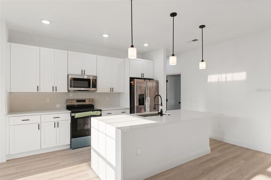 Furnished interior view inside a new home in , Ocala (Image 5). Furnished interior view inside a new home in , Ocala (Image 5).