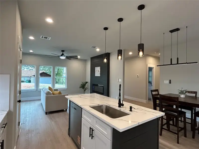 Furnished interior view inside a new home in , Bastrop (Image 6). Furnished interior view inside a new home in , Bastrop (Image 6).
