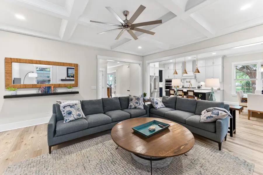 Furnished interior view inside a new home in Fiddler Cove, Mount Pleasant (Image 7).