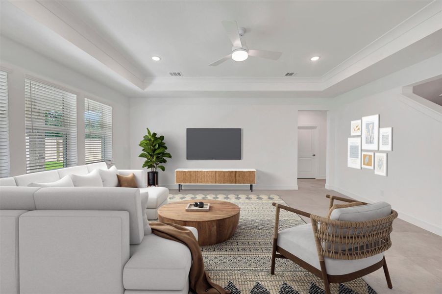 Cozy great room
