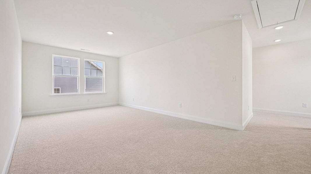 Representative furnished interior of a home built from the Juniper by DRB Homes in Sidney Creek Single Family, Zebulon (Image 17). Representative furnished interior of a home built from the Juniper by DRB Homes in Sidney Creek Single Family, Zebulon (Image 17).