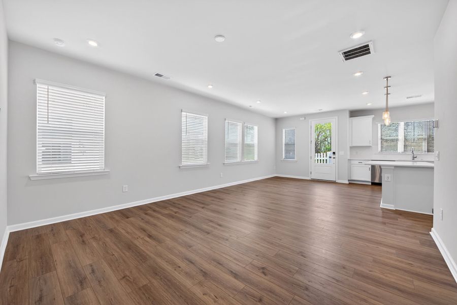 Spacious, unfurnished interior of a new home in Ellis Townes, Charlotte (Image 24). Spacious, unfurnished interior of a new home in Ellis Townes, Charlotte (Image 24).