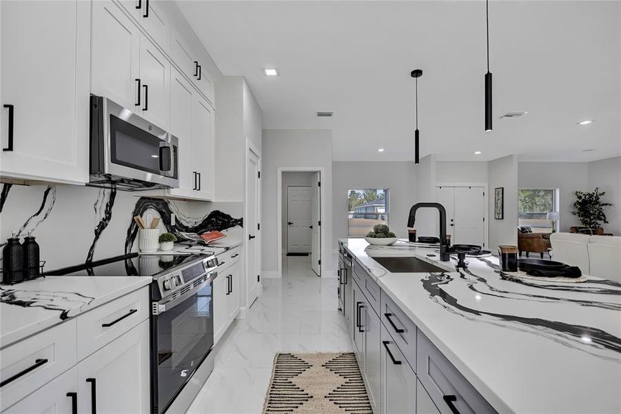 Furnished interior view inside a new home in , Weeki Wachee (Image 5).