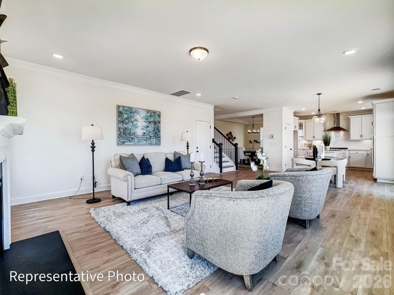 Furnished interior view inside a new home in Ashton Park, Monroe (Image 14).